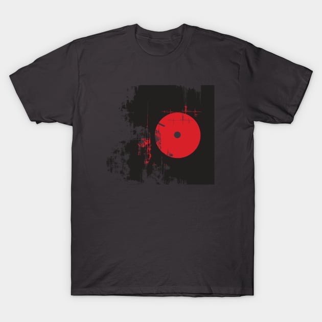 Faded Vinyl T-Shirt by modernistdesign